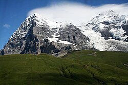 El Eiger y el Mönch desde Kleine Scheidegg