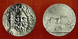 Medalla de plata de los Juegos.