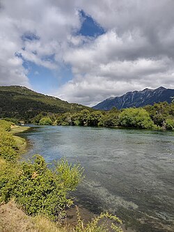 Vista del río Carrileufú