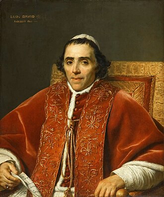 Retrato histórico de Pío VII
