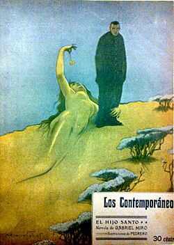 Ilustración del relato El hijo santo