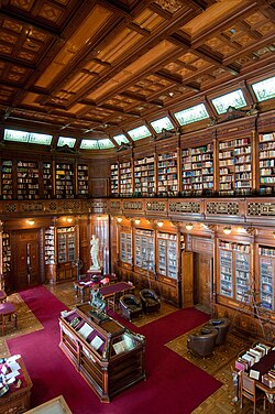 Biblioteca del Poder Legislativo de Uruguay, en el Palacio Legislativo de Montevideo