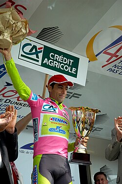 Roberto Petito en el podio