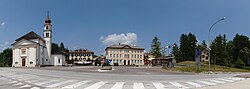Paisaje de la zona de Lavarone