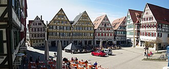 Plaza del Mercado en Herrenberg