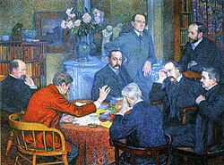 Theo van Rysselberghe: Una lectura de Émile Verhaeren