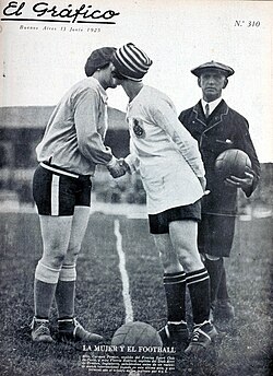 Carmen Pomiès y Florrie Redford, en la portada de la revista argentina El Gráfico del 13 de junio de 1925.