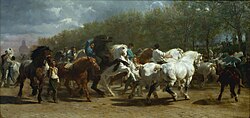 Feria de caballos de Rosa Bonheur