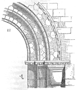 Detalle de arquivoltas