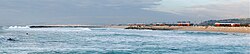 Playa de la Costa de Caparica en Portugal