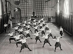 Gimnasia de principios del siglo XX