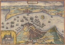 Elsinor, el palacio de Kronborg y el Øresund en el siglo XVI