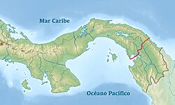 Ruta del viaje de Núñez de Balboa al Mar del Sur en 1513