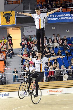 Competición de ciclismo artístico en 2014