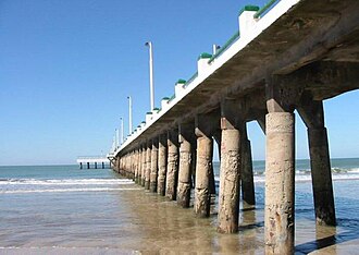 Muelle de pescadores de Mar de Ajó