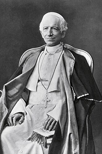 Retrato oficial del papa León XIII