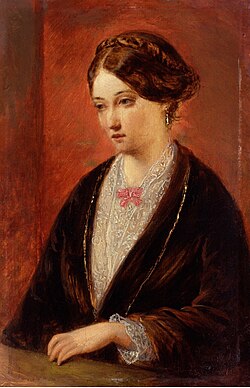 Retrato de Florence Nightingale por Augustus Egg