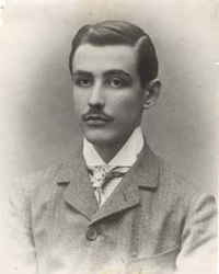 Retrato de Juan Ramón Jiménez hacia 1900