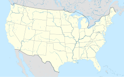 Mapa de localización del Distrito de Columbia en Estados Unidos