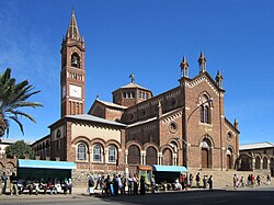 Iglesia de la Virgen del Rosario en Asmara