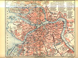 San Petersburgo, capital del Imperio ruso
