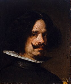 Autorretrato atribuido a Diego Velázquez conservado en el Museo de Bellas Artes de Valencia