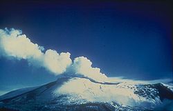 Nevado del Ruiz en el Parque Nacional Natural Los Nevados