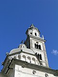 Fachada del Santuario de la Virgen en Tirano