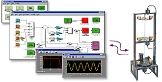Simulink conectado a un hardware de control automático