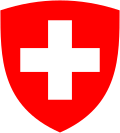 Escudo o emblema representativo de la Administración Federal de Suiza