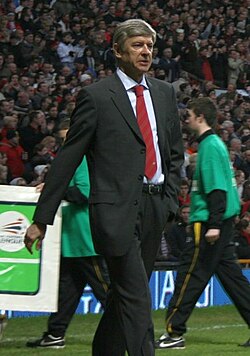 Arsène Wenger en su etapa como entrenador