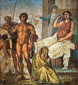 Castigo de Ixión, Casa de los Vettii, Pompeya
