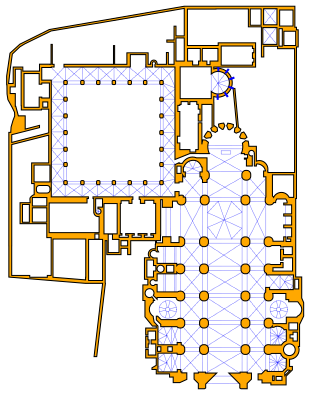 Planta general de la catedral