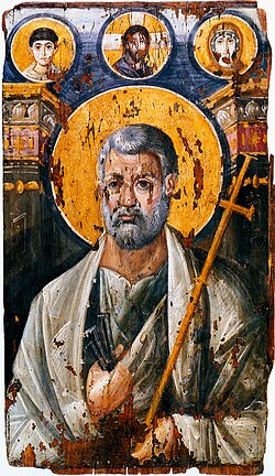 Representación clásica vinculada a la figura de san Pedro