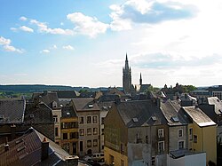 Mapa que muestra la ubicación del Distrito de Arlon