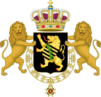 Versiones del escudo de la Casa Real de Bélgica