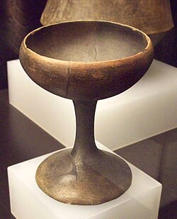 Copa argárica en terracota
