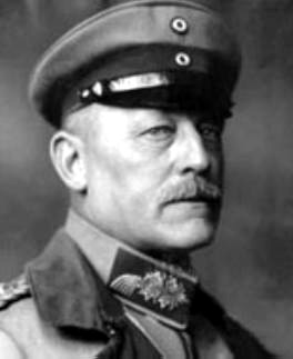 Retrato del general Oskar von Hutier