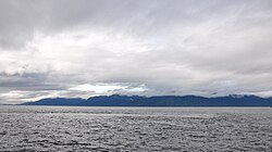Costa occidental de la Isla Dawson