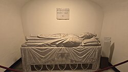 Tumba de Bonifacio VIII en las Grutas Vaticanas