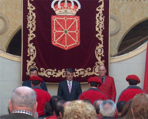 Imagen histórica de la Policía Foral