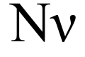 Tabla de evolución de la letra N