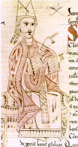 Ilustración de Gregorio VII