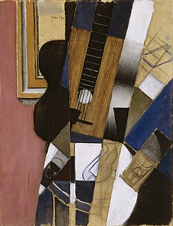 Guitarra y Pipa, obra de 1913