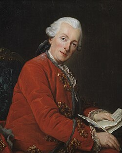 Retrato del poeta Charles-Pierre Colardeau, óleo sobre lienzo conservado en el Museo de Bellas Artes de Bilbao.