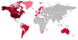 Tabla de población y distribución geográfica del pueblo danés