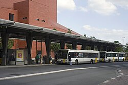 Estación de autobuses 't Zand en Brujas