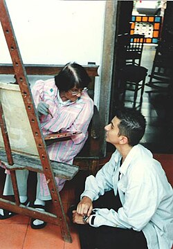 Retrato de la artista Débora Arango Pérez