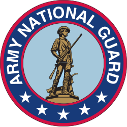 Insignia y emblema de componentes específicos de la Guardia Nacional