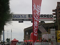 Meta tradicional del Circuito de Guecho